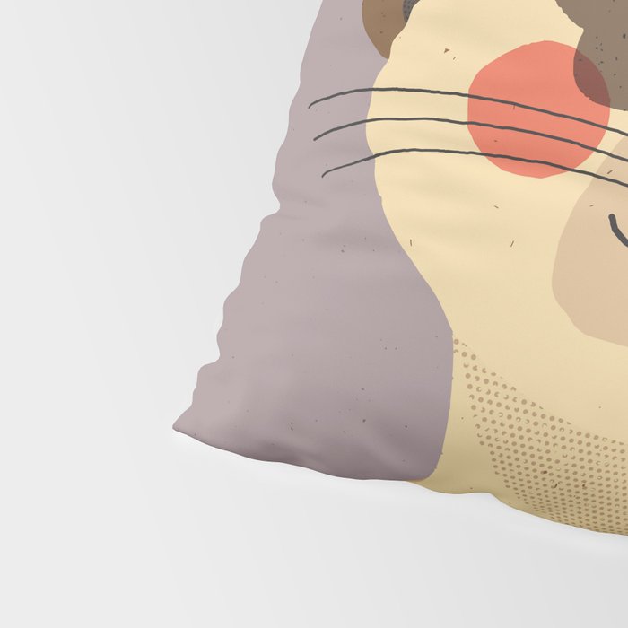 Meerkat, Animal Portrait Pillow Sham Gallery Image 4