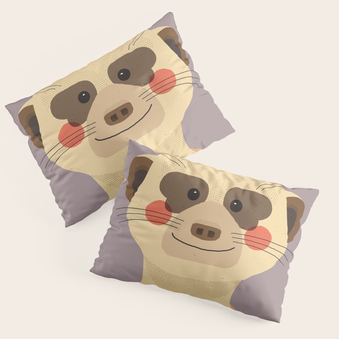 Meerkat, Animal Portrait Pillow Sham Gallery Image 3