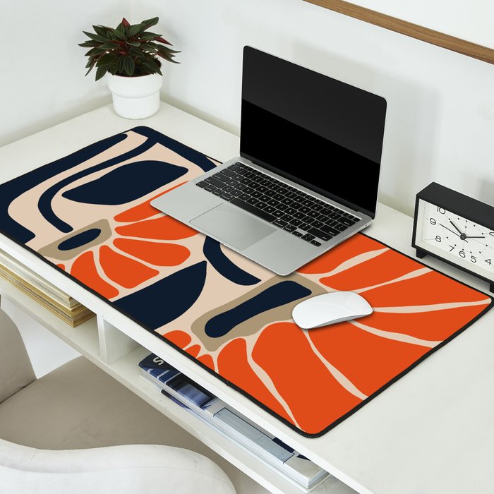 bold baby flower  Desk Mat Gallery Image 2