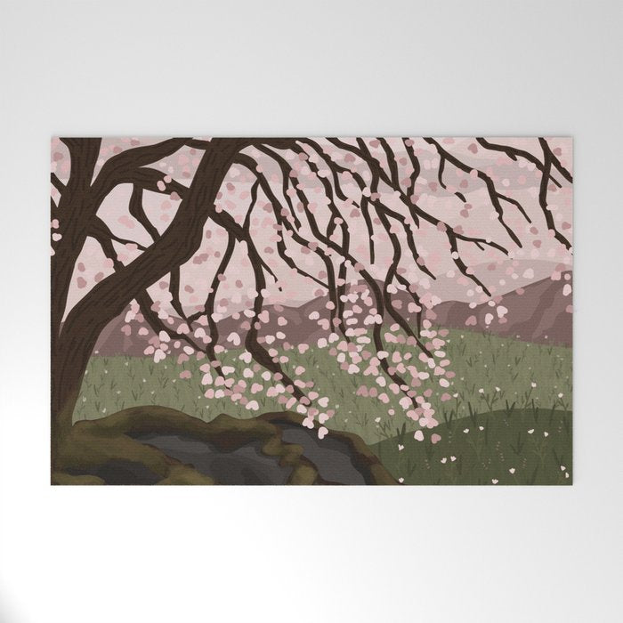 Almond Tree Welcome Mat Gallery Image 1