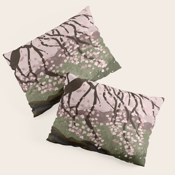 Almond Tree Pillow Sham Gallery Image 1