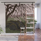 Almond Tree Wall Mural Gallery Image 1