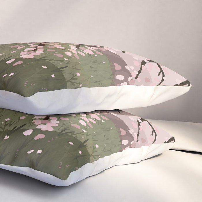 Almond Tree Pillow Sham Gallery Image 3