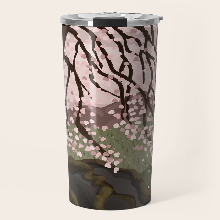 Almond Tree Travel Mug Gallery Image 1
