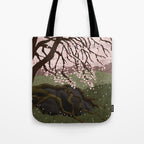 Almond Tree Tote Bag Gallery Image 1