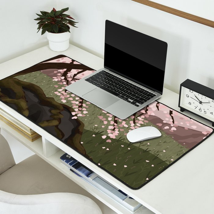 Almond Tree Desk Mat Gallery Image 2