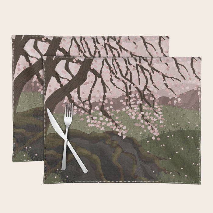 Almond Tree Placemat Gallery Image 1