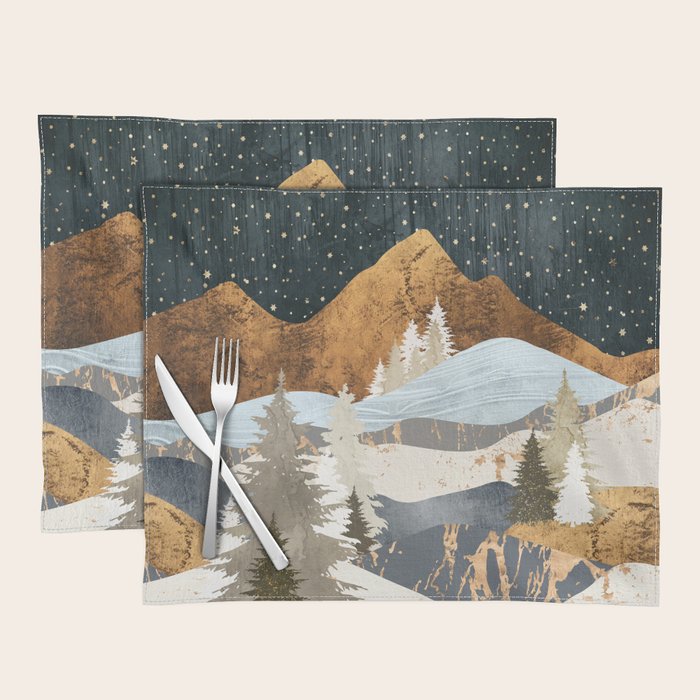 Winter Stars Placemat Gallery Image 1
