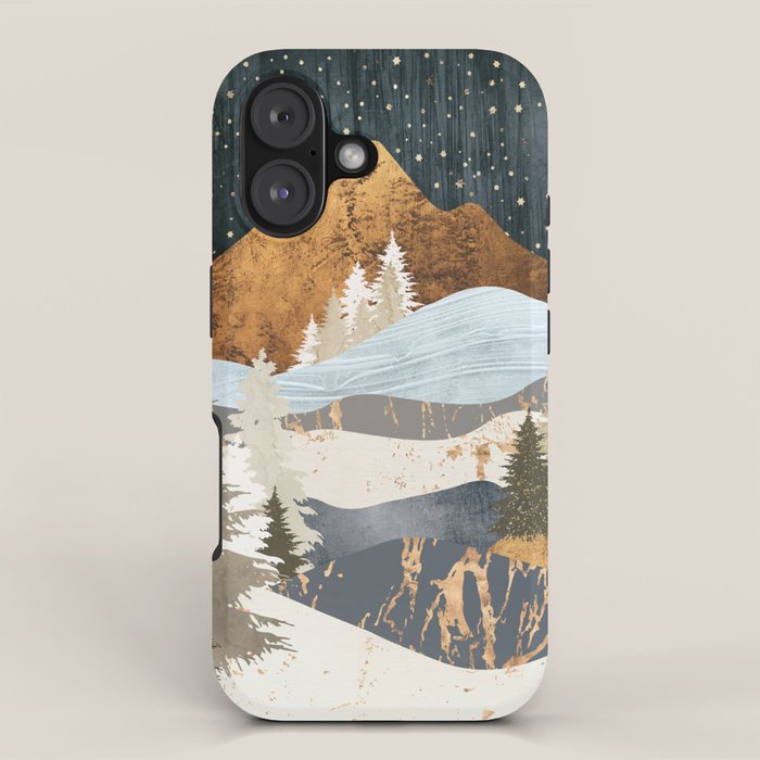 Winter Stars iPhone Case Gallery Image 1