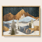 Winter Stars Serving Tray Gallery Image 1