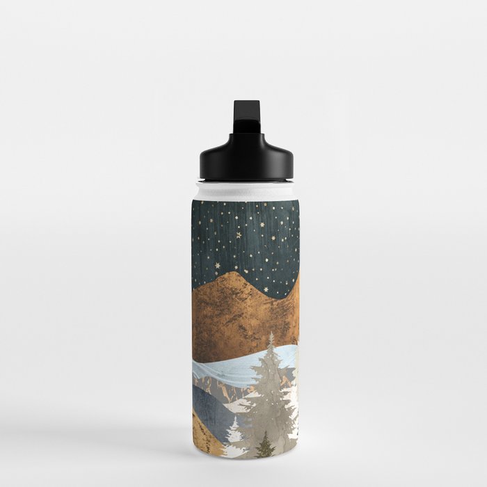 Winter Stars Water Bottle Gallery Image 3