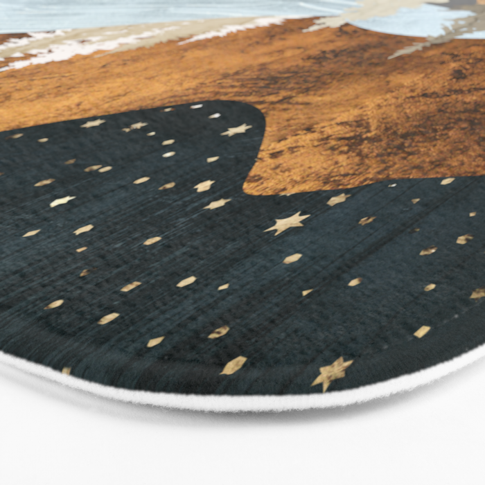 Winter Stars Bath Mat Gallery Image 3