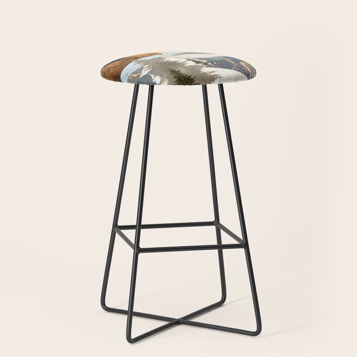 Winter Stars Stool Gallery Image 1