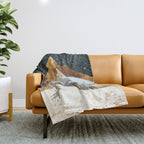 Winter Stars Throw Blanket Gallery Image 1