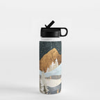 Winter Stars Water Bottle Gallery Image 1