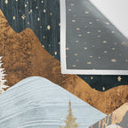 Winter Stars Wall Tapestry Gallery Image 3