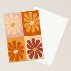 70's Daisy Bloom  Stationery Card Gallery Image 2