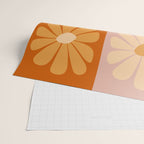 70's Daisy Bloom  Wrapping Paper Gallery Image 2