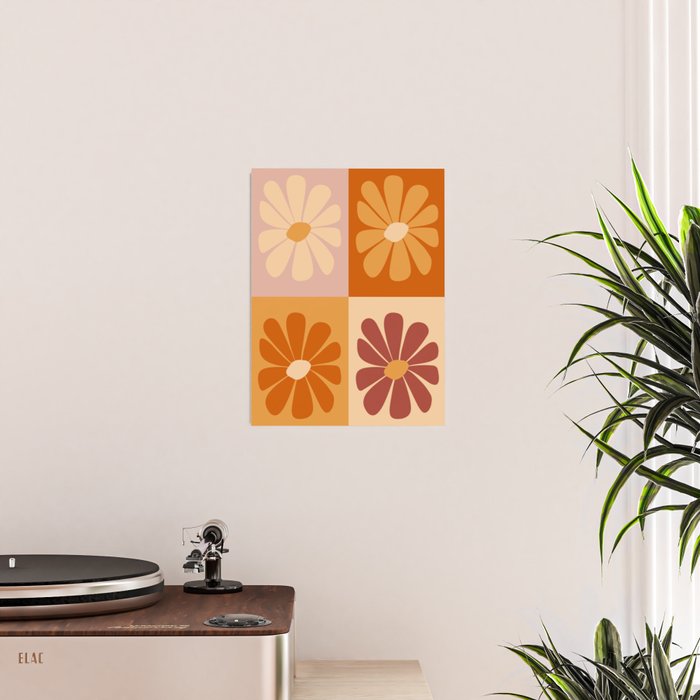70's Daisy Bloom  Poster Gallery Image 2