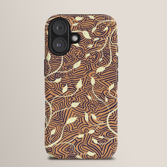 Classic Woodland Vines in Brown  iPhone Case Gallery Image 13