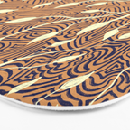 Classic Woodland Vines in Brown  Bath Mat Gallery Image 3