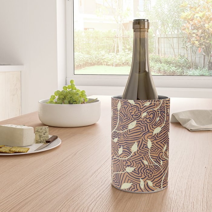 Classic Woodland Vines in Brown  Wine Chiller Gallery Image 4