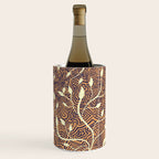 Classic Woodland Vines in Brown  Wine Chiller Gallery Image 2