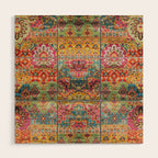 Abstract Design Wood Wall Art Gallery Image 1