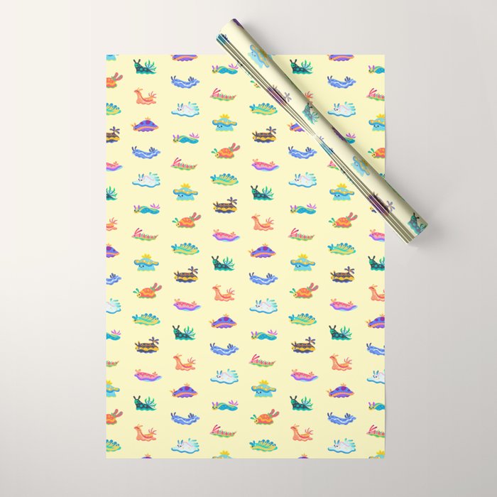 Sea slug Wrapping Paper Gallery Image 1