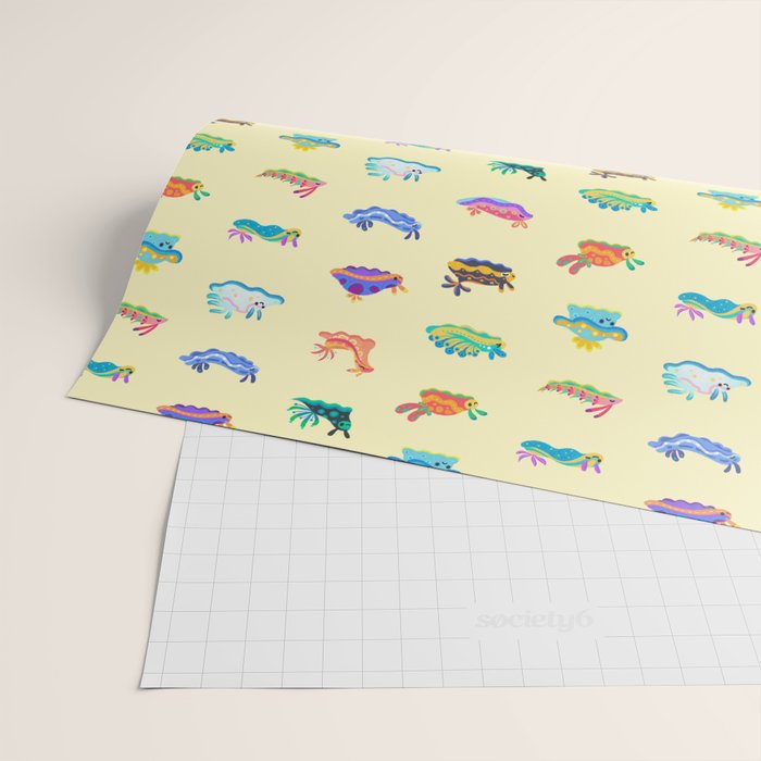 Sea slug Wrapping Paper Gallery Image 2