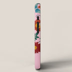 Mexican Blue Birds in Pink iPhone Case Gallery Image 2