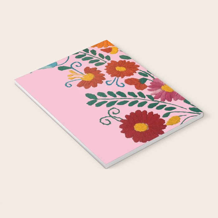 Mexican Blue Birds in Pink Notebook Gallery Image 3