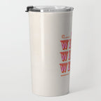 Wild Wild West Cowboy Typography Travel Mug Gallery Image 3