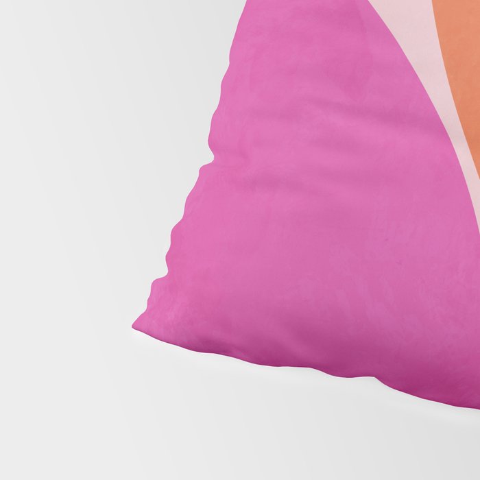 mid century modern semi-circles Pillow Sham Gallery Image 4
