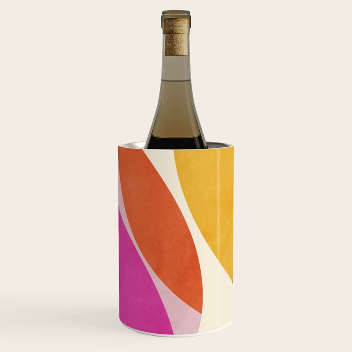mid century modern semi-circles Wine Chiller Gallery Image 1