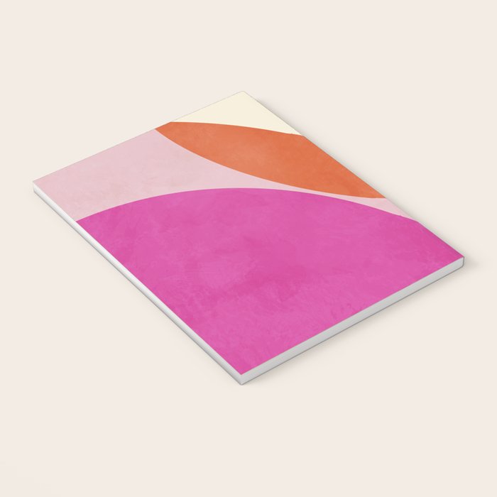 mid century modern semi-circles Notebook Gallery Image 3