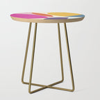 mid century modern semi-circles Side Table Gallery Image 1