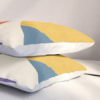 mid century modern semi-circles Pillow Sham Gallery Image 3