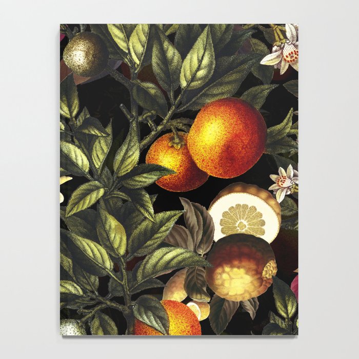 Vintage Fruit Pattern XXVII Notebook Gallery Image 4