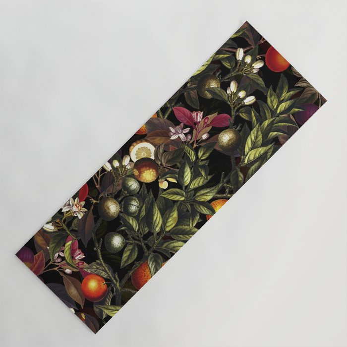 Vintage Fruit Pattern XXVII Yoga Mat Gallery Image 1