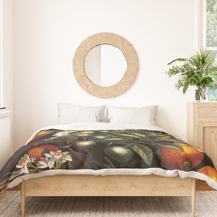 Vintage Fruit Pattern XXVII Duvet Cover Gallery Image 3
