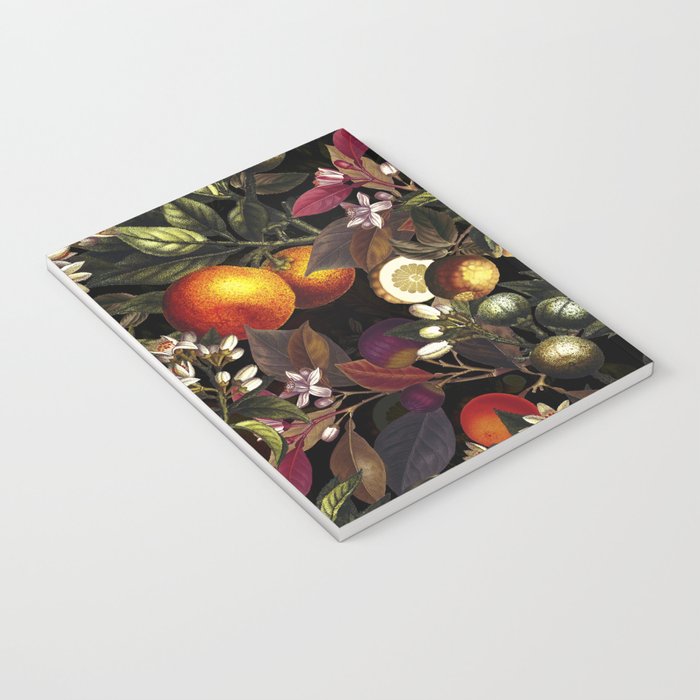 Vintage Fruit Pattern XXVII Notebook Gallery Image 3