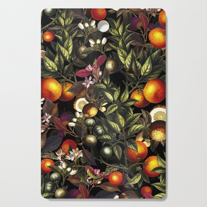 Vintage Fruit Pattern XXVII Cutting Board Gallery Image 1