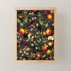 Vintage Fruit Pattern XXVII Mini Art Print Gallery Image 1