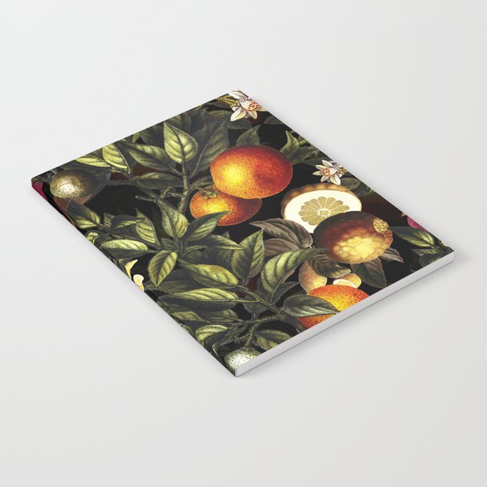 Vintage Fruit Pattern XXVII Notebook Gallery Image 1