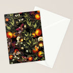 Vintage Fruit Pattern XXVII Stationery Card Gallery Image 2