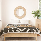 African mud cloth with elephants Duvet Cover Gallery Image 3