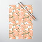 Modern floral blooms PGM7 Wrapping Paper Gallery Image 1