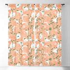 Modern floral blooms PGM7 Window Curtain Gallery Image 5