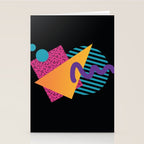 Memphis Pattern 29 / 80s - 90s Retro Stationery Card Gallery Image 2